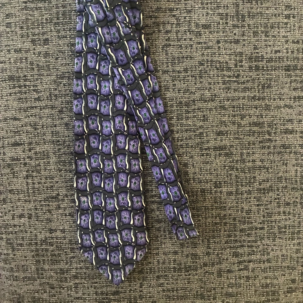 Jerry Garcia Men's Silk Tie Banyan Trees Collection 14, used good condition